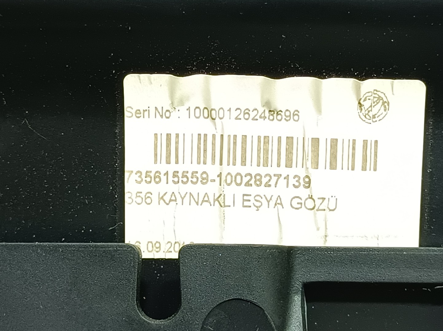 Boîte à gants FIAT Tipo Hatchback (357_) Imagem-3