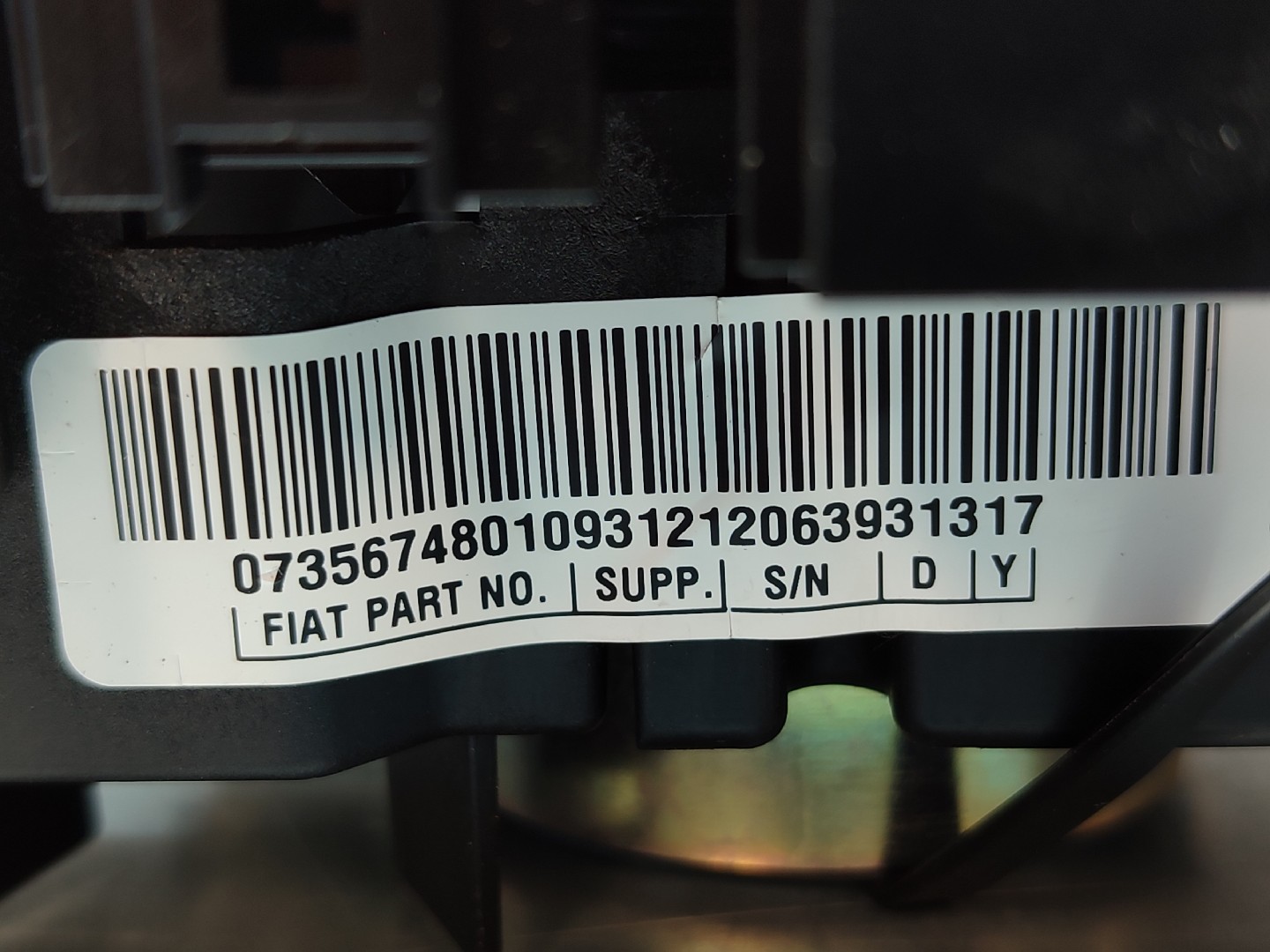 Mando de luces y limpia parabrisas FIAT Tipo Hatchback (357_) Imagem-3