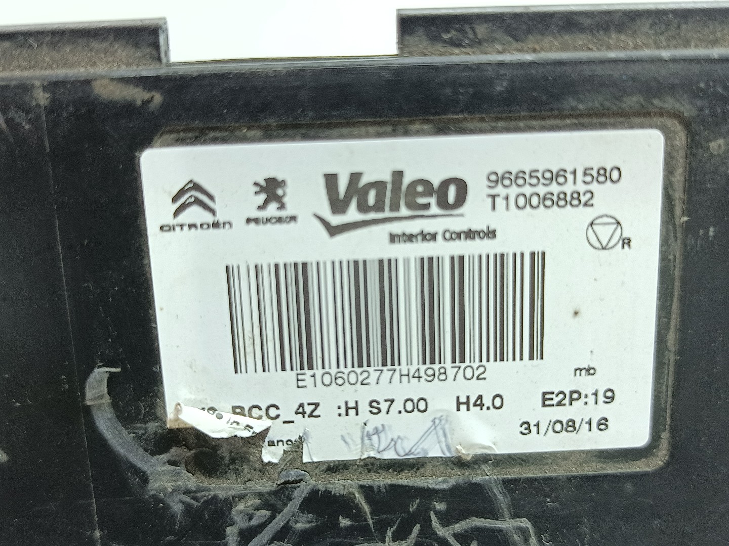 Commande / interrupteur multifonctions PEUGEOT 508 SW Imagem-2