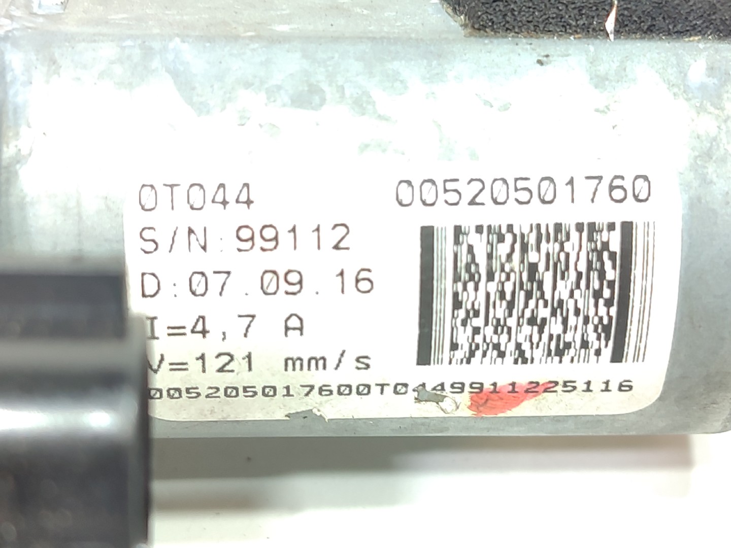 Motor Elevalunas Delantero Derecho FIAT Tipo Hatchback (357_) Imagem-3