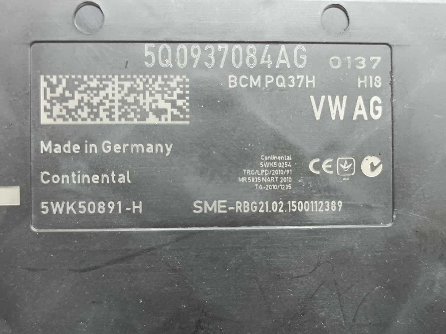 Módulo de confort VOLKSWAGEN Golf VII (5G1, BQ1, BE1, BE2) Imagem-2