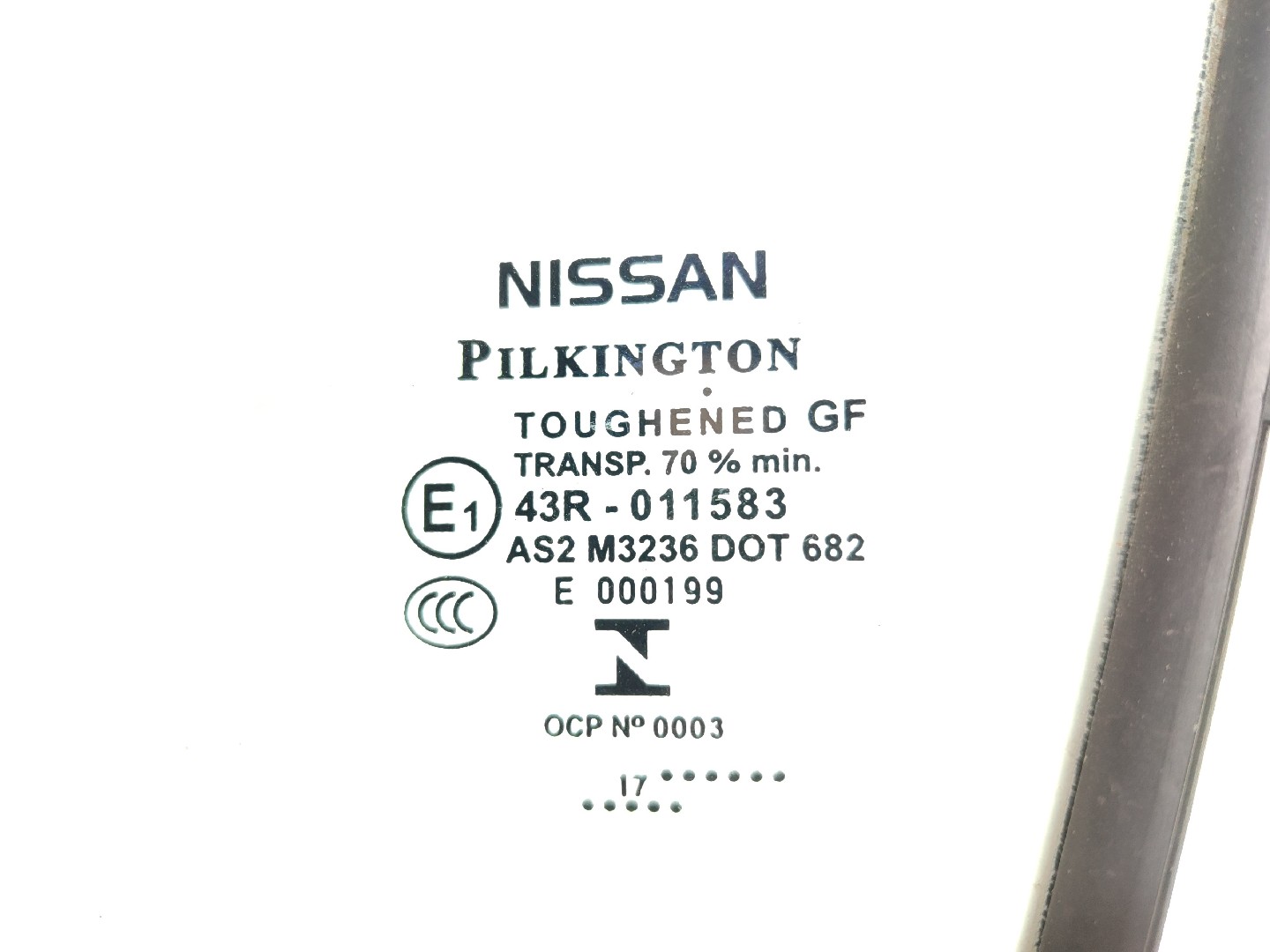 Vetro del pannello anteriore sinistro NISSAN Micra V (K14) Imagem-2