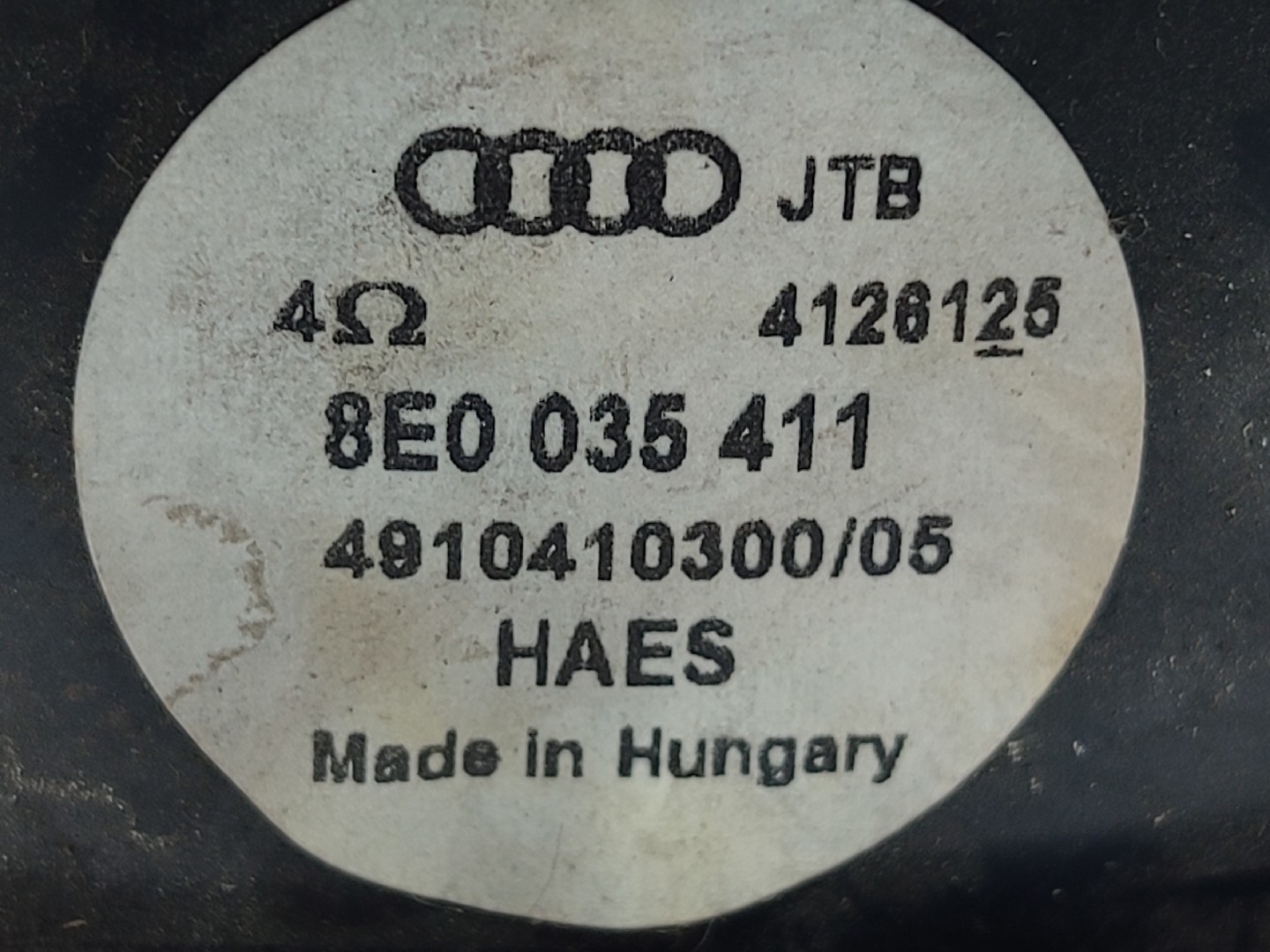 Colonna sonora AUDI A4 (8EC, B7) Imagem-3