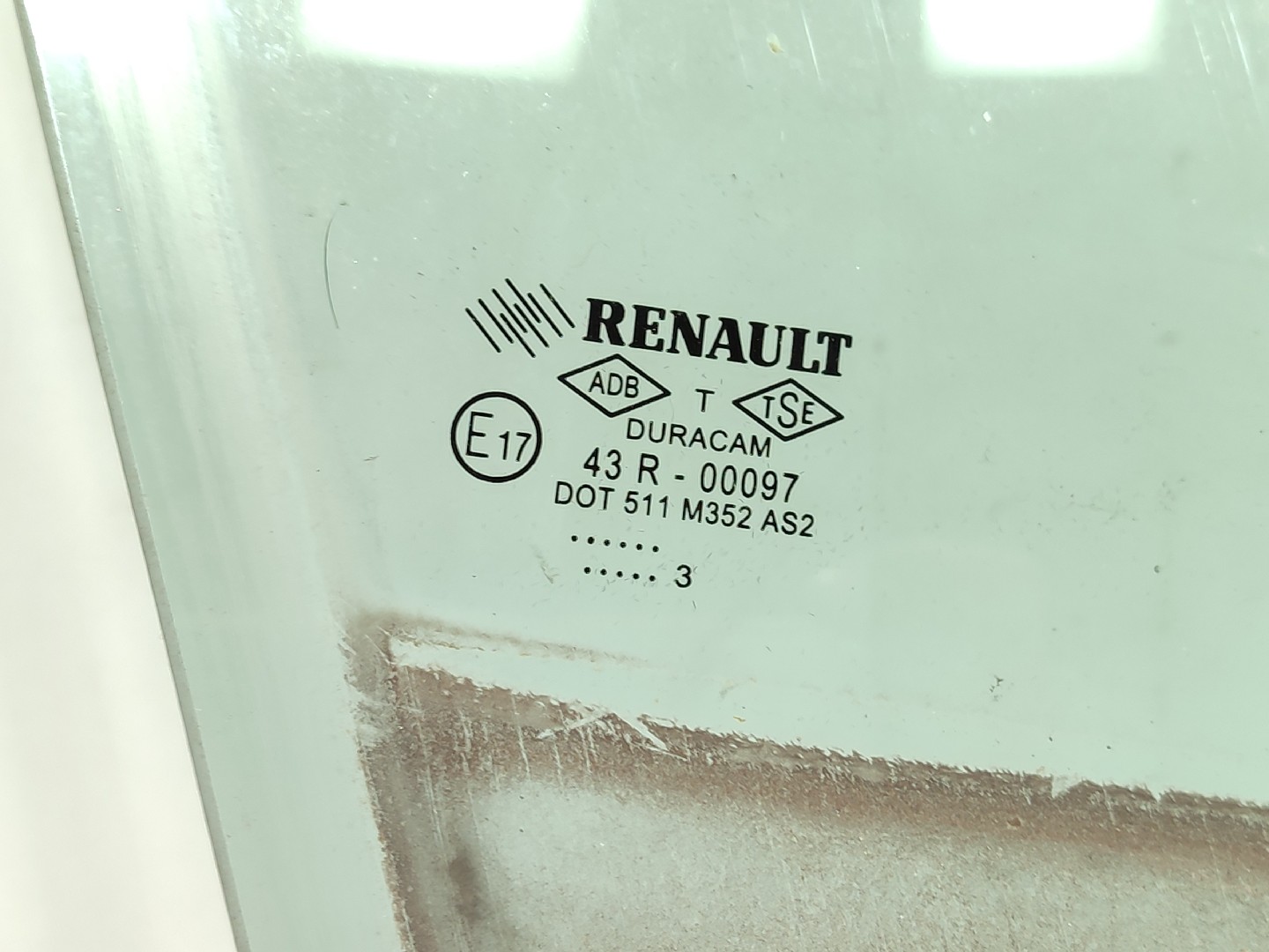 Vetro porta anteriore destra RENAULT Clio IV (BH_) Imagem-1