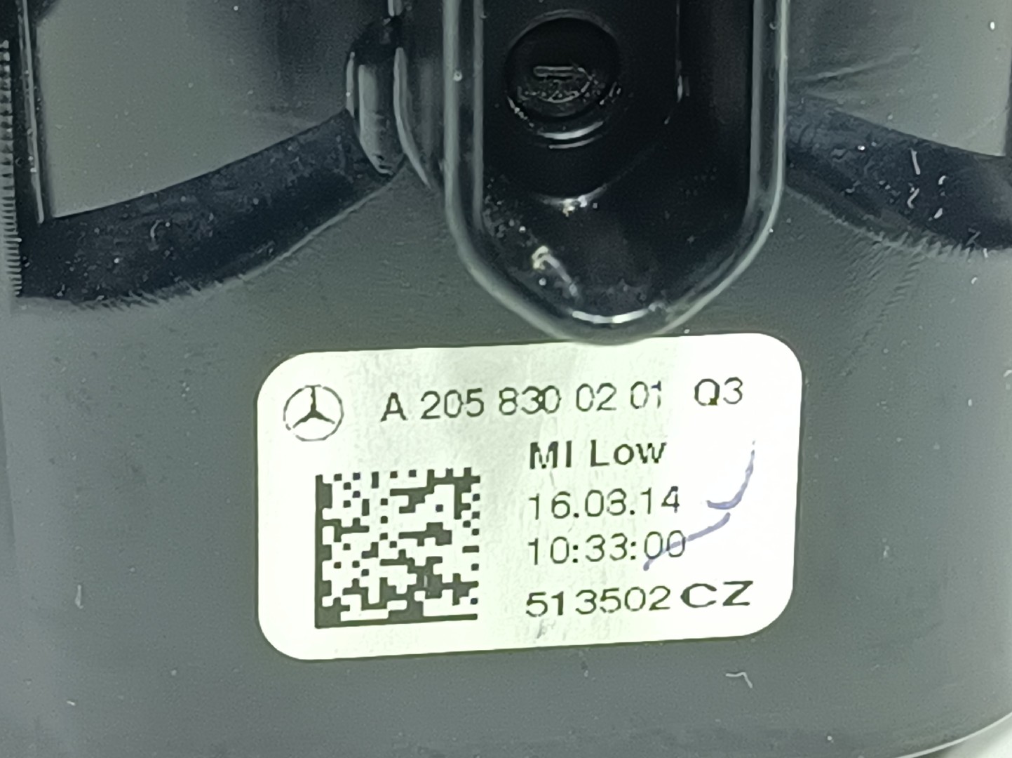 Paratie del riscaldamento MERCEDES-BENZ Classe C (W205) Imagem-3