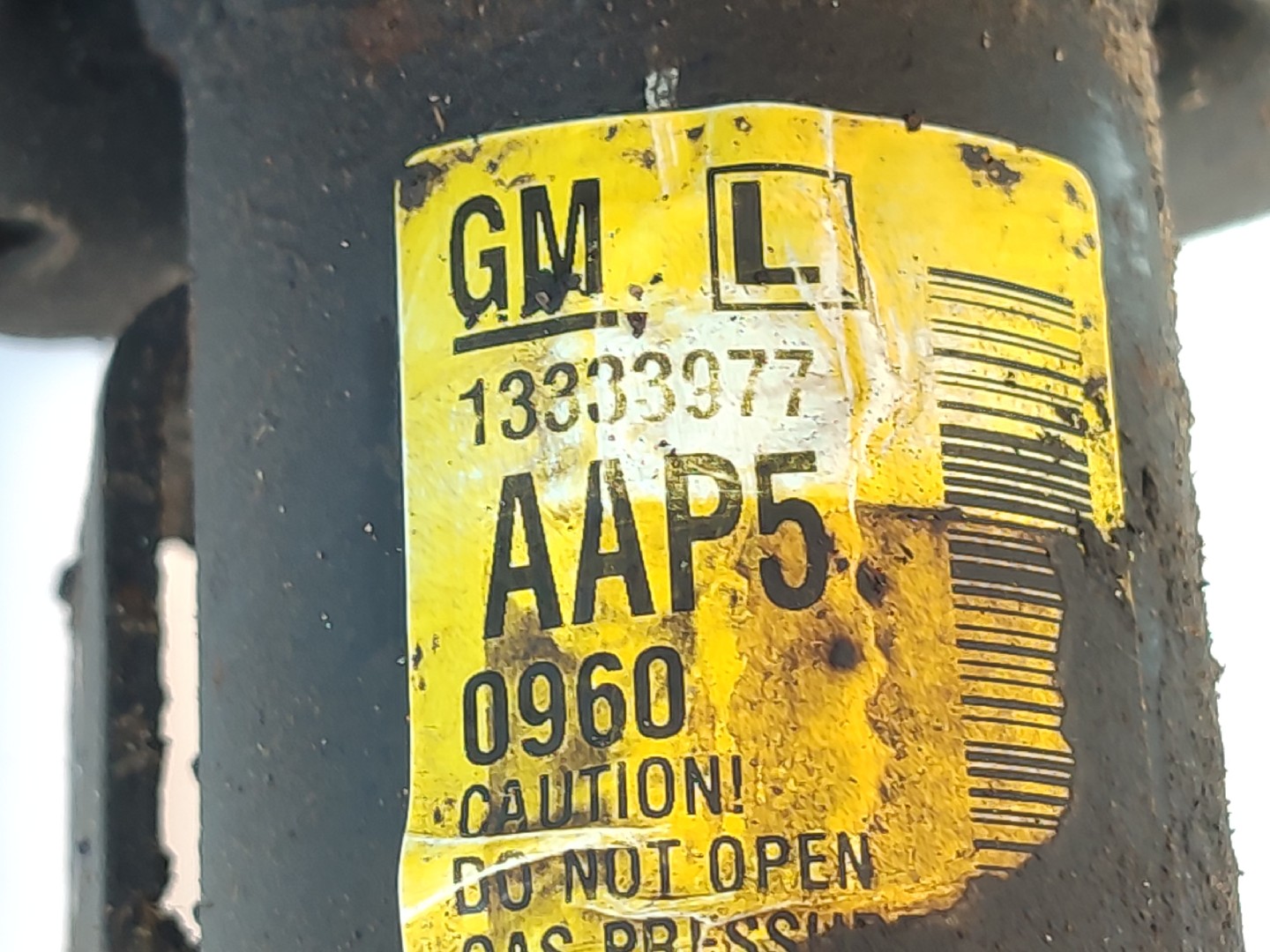 Amortiguador Delantero Izquierdo OPEL Astra J Imagem-2