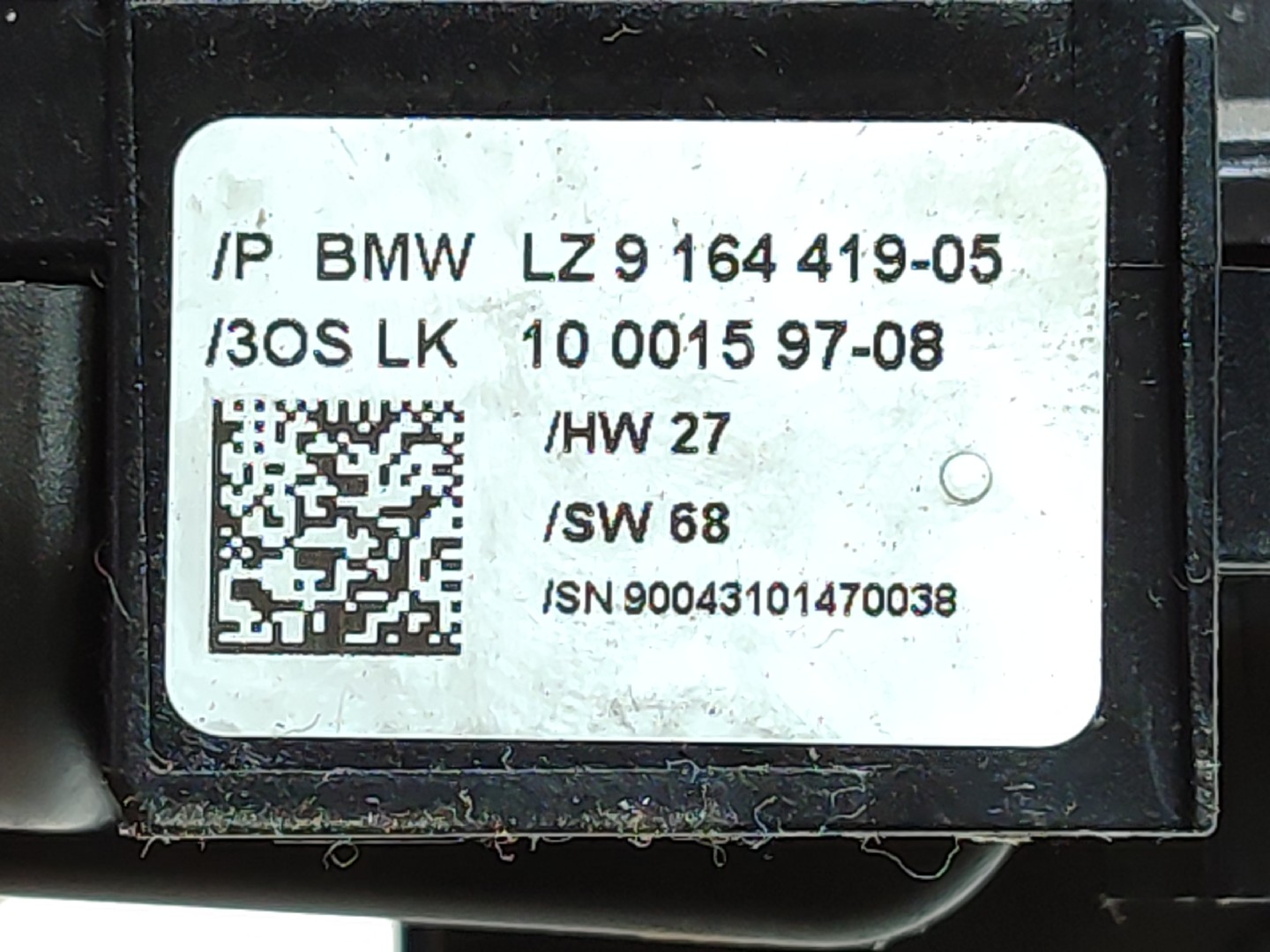 Ensemble leviers d'éclairage et essuie-glace BMW X1 (E84) Imagem-11