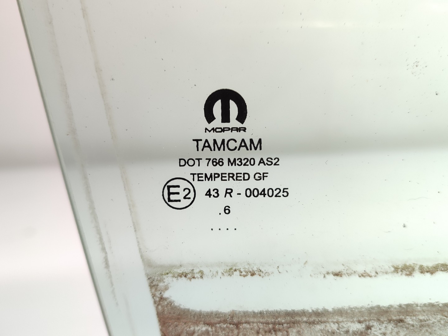 Vetro porta posteriore destra FIAT Tipo Hatchback (357_) Imagem-1