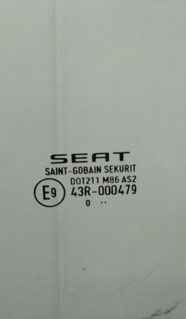 Vetro porta anteriore sinistra SEAT Ibiza IV (6J5, 6P1) Imagem-1