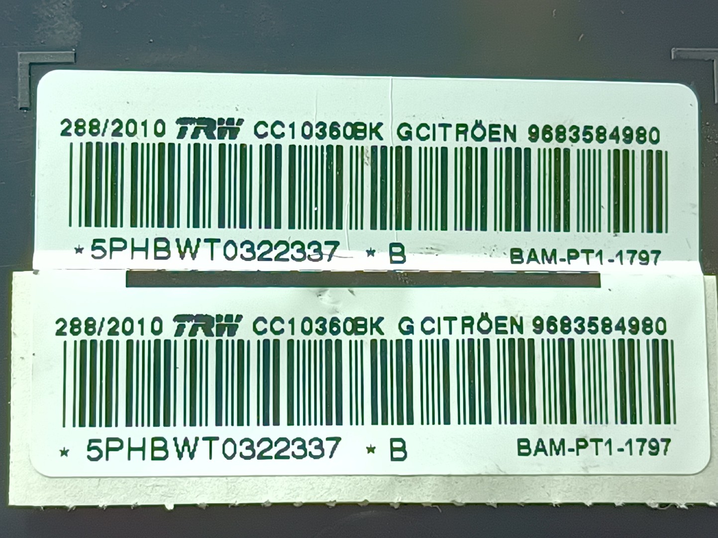 Airbag  Droite CITROËN DS3 Imagem-3