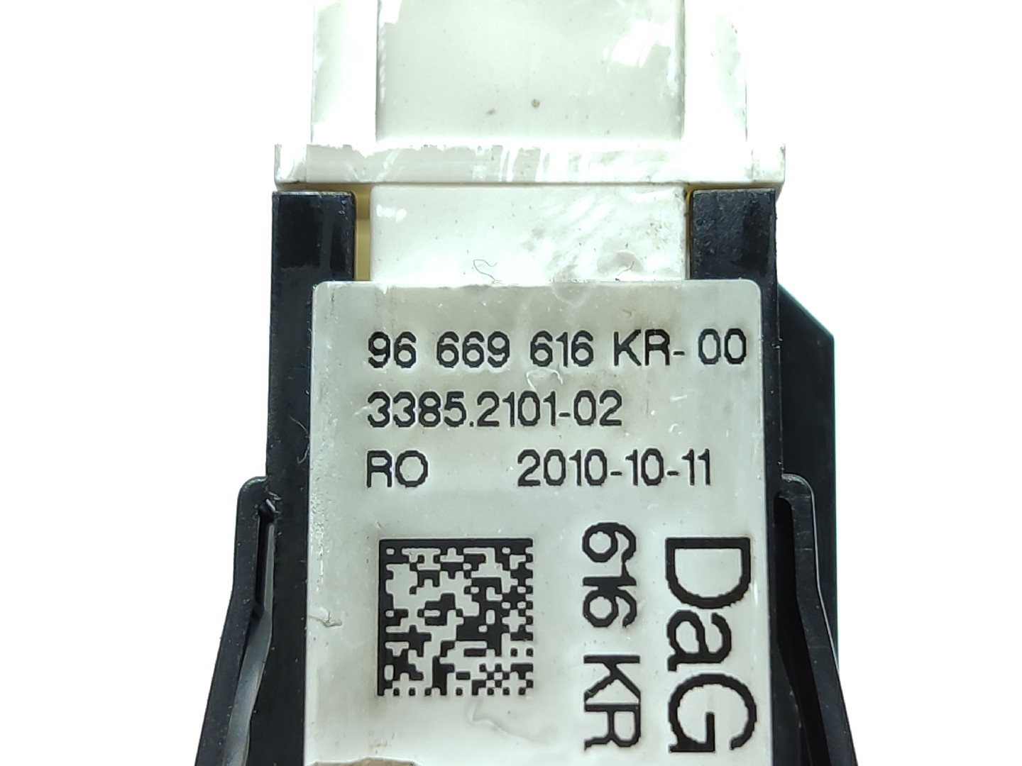 Bouton de Warning/ interrupteur 4 feux de détresse CITROËN DS3 Imagem-3