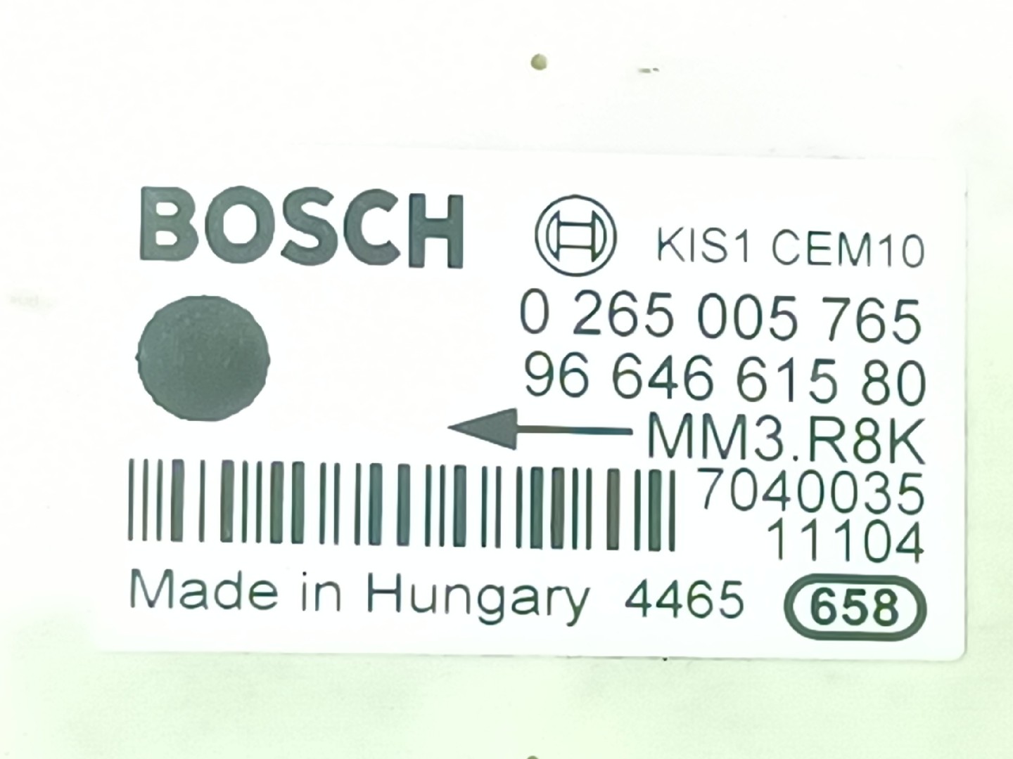 Crankshaft sensor PEUGEOT 508 Imagem-3