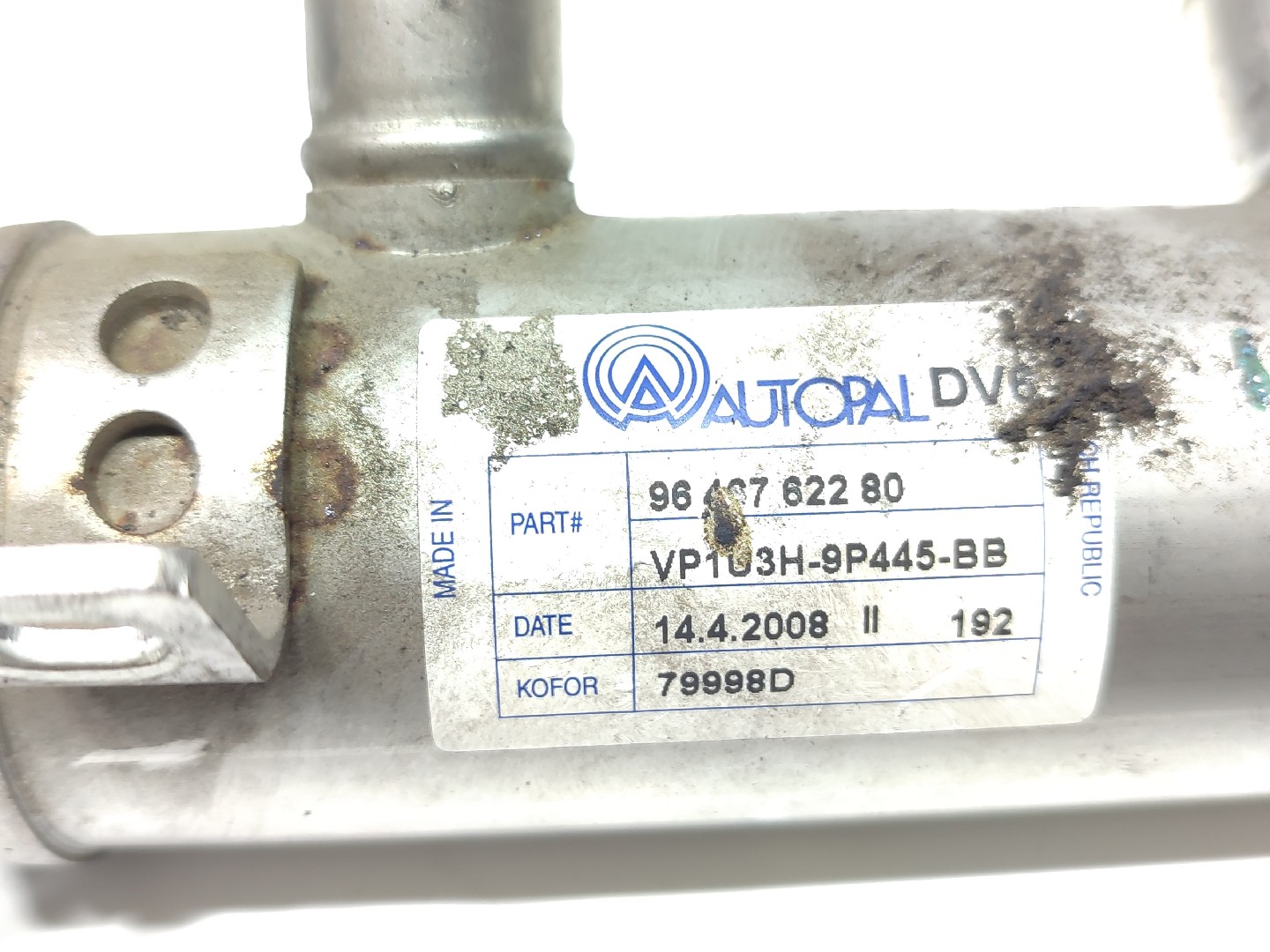 EGR gas radiator MINI Mini (R56) Imagem-2