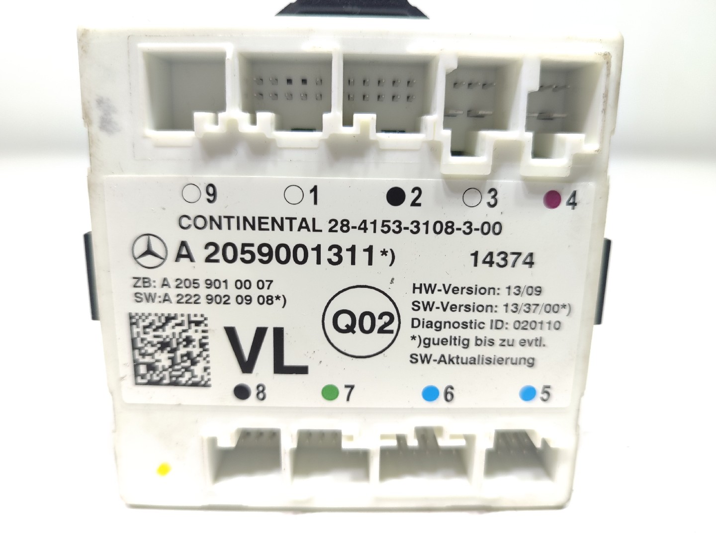 Module porte avant gauche MERCEDES-BENZ Classe C (W205) Imagem-2