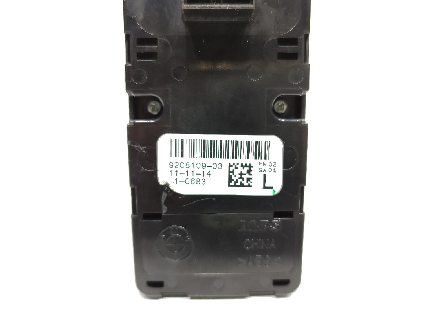 Comando / botão / interruptor vidros frente esquerdo BMW 3 Touring (F31) Imagem-2