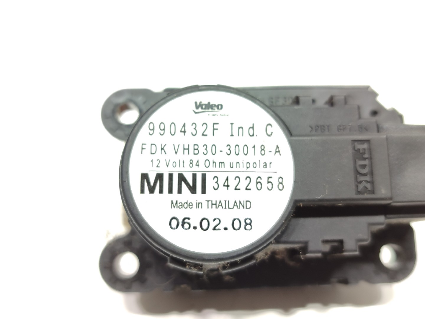 Heater Blower Motor MINI Mini (R56) Imagem-4