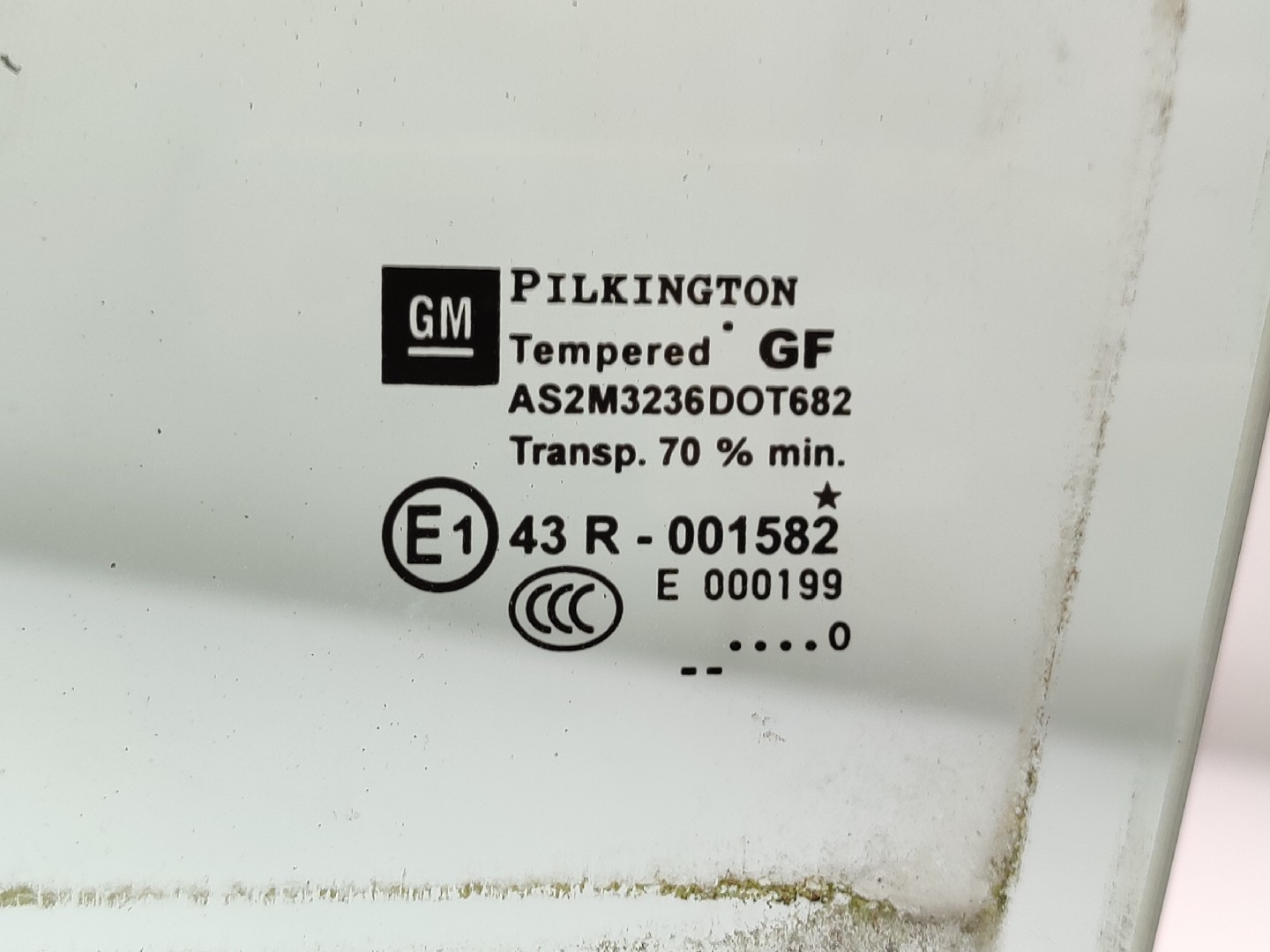 Left rear door glass OPEL Astra J Imagem-1