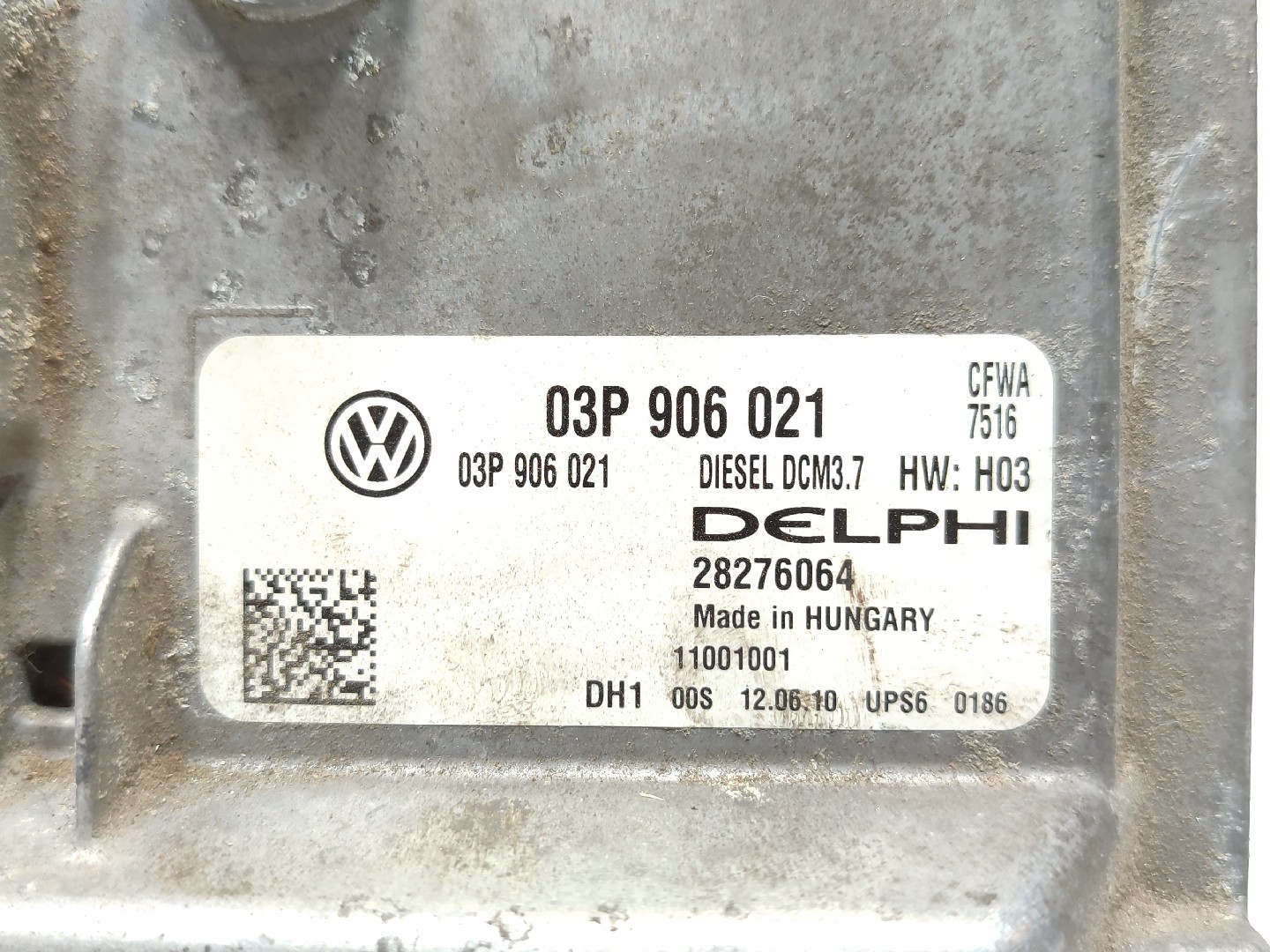 Engine control unit / ECU VOLKSWAGEN Polo (6R, 6C) Imagem-2