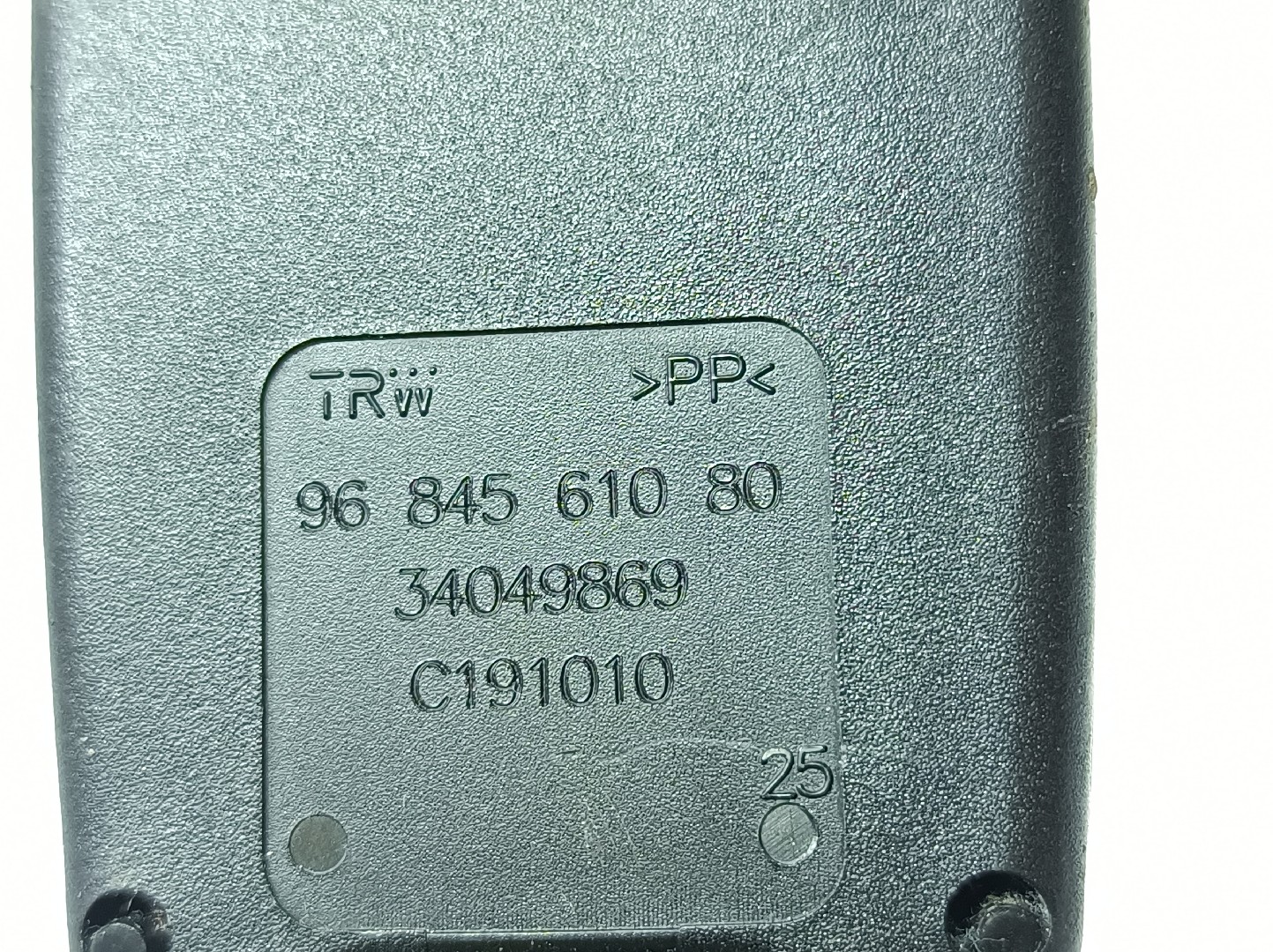 Hebilla de cinturón trasero derecho CITROËN DS3 Imagem-2