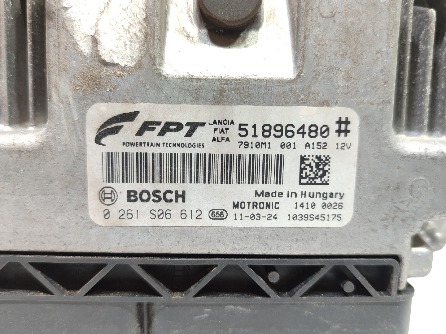 Engine control unit / ECU ALFA ROMEO Giulietta (940_) Imagem-2