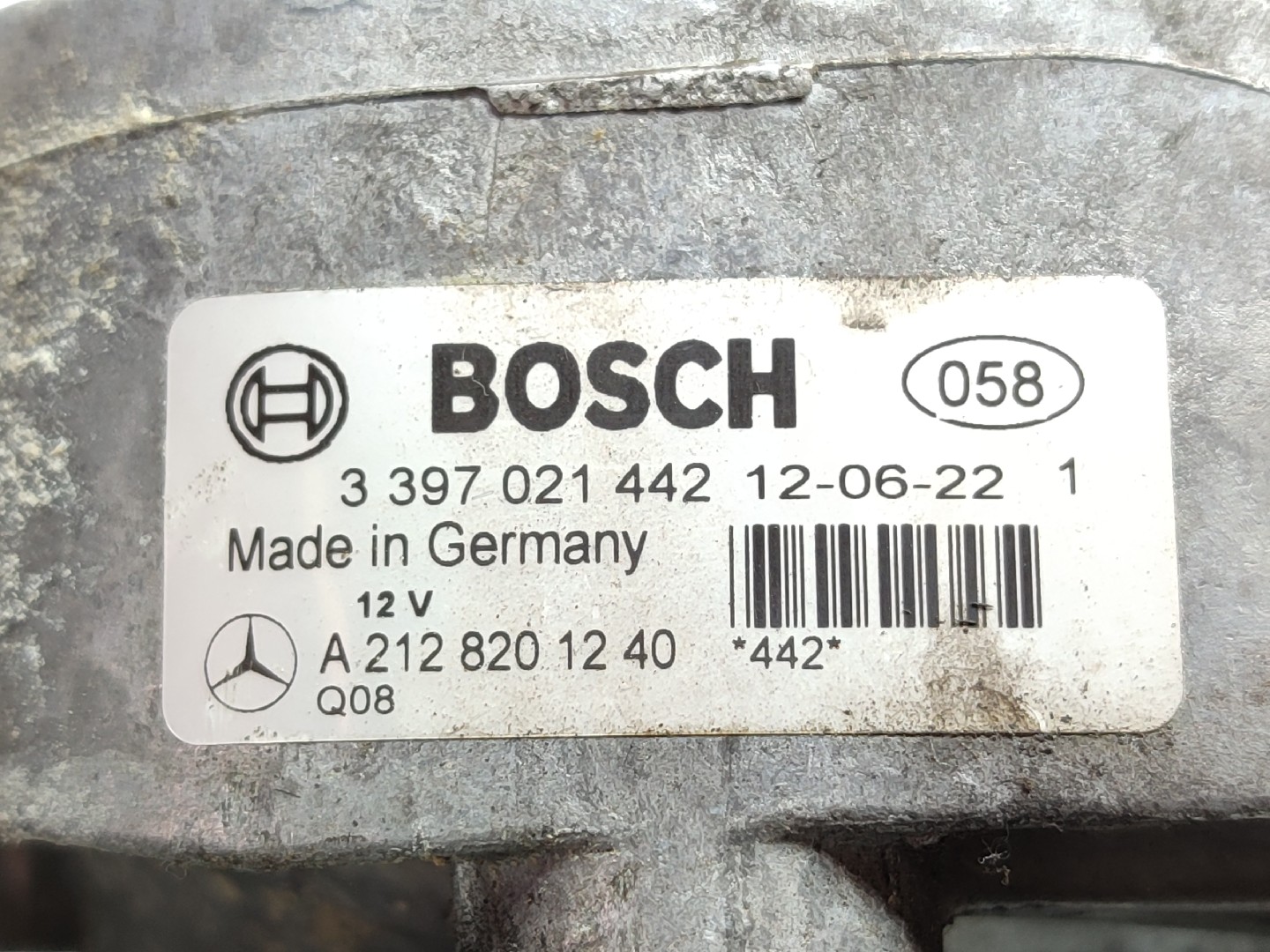 Essuie-glace moteur avant MERCEDES-BENZ Classe E (W212) Imagem-2