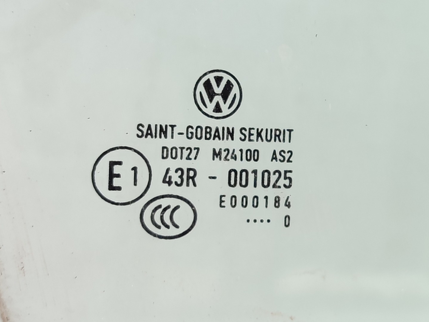 Vetro porta anteriore destra VOLKSWAGEN Golf VI (5K1) Imagem-1