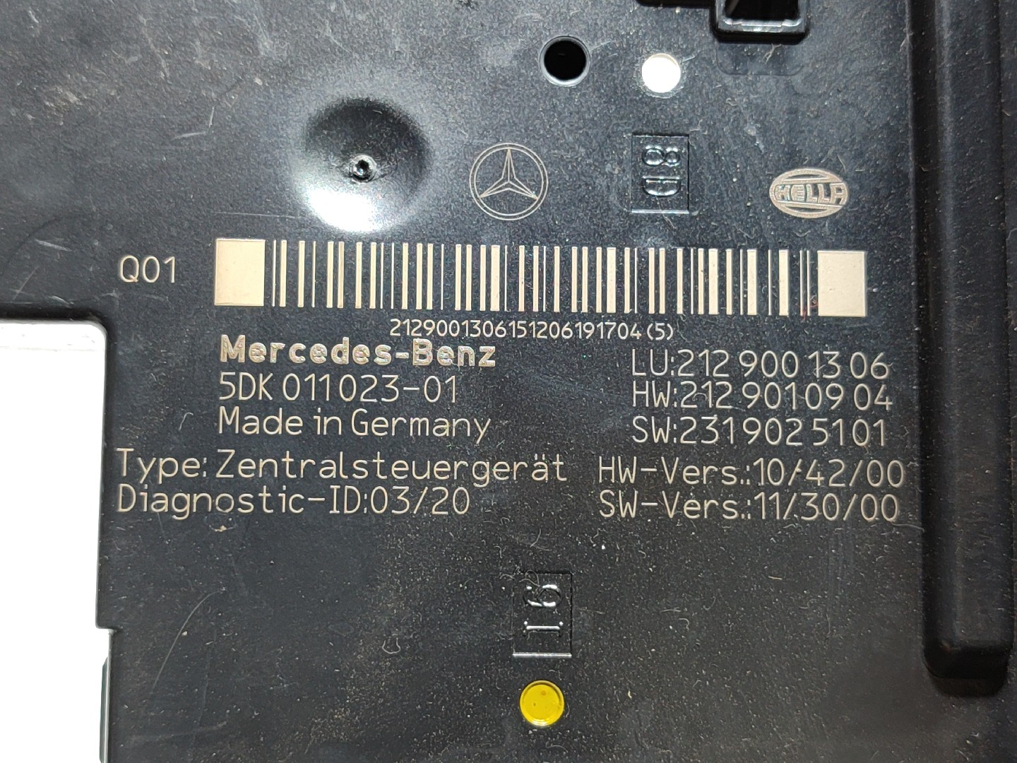 Scatola fusibili / SAM / BSI MERCEDES-BENZ Classe E (W212) Imagem-3