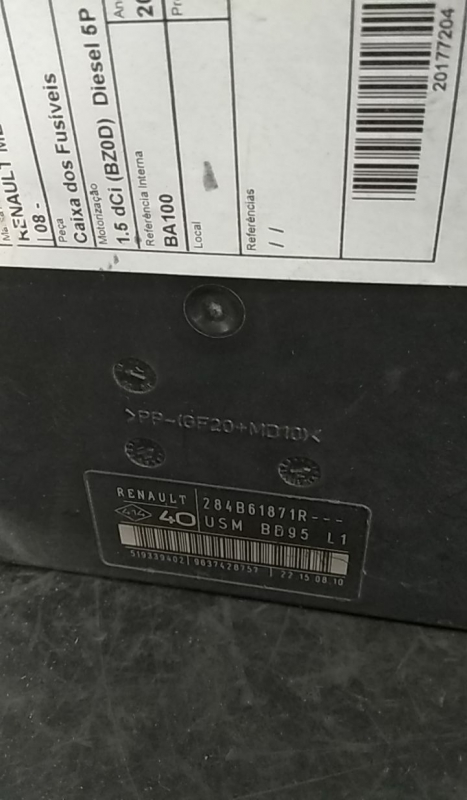 Caja fusibles / SAM / BSI RENAULT Megane III (BZ0_) Imagem-3