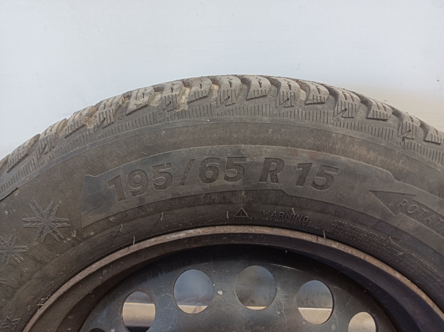 Roue de secours VOLKSWAGEN Golf VII (5G1, BQ1, BE1, BE2) Imagem-2