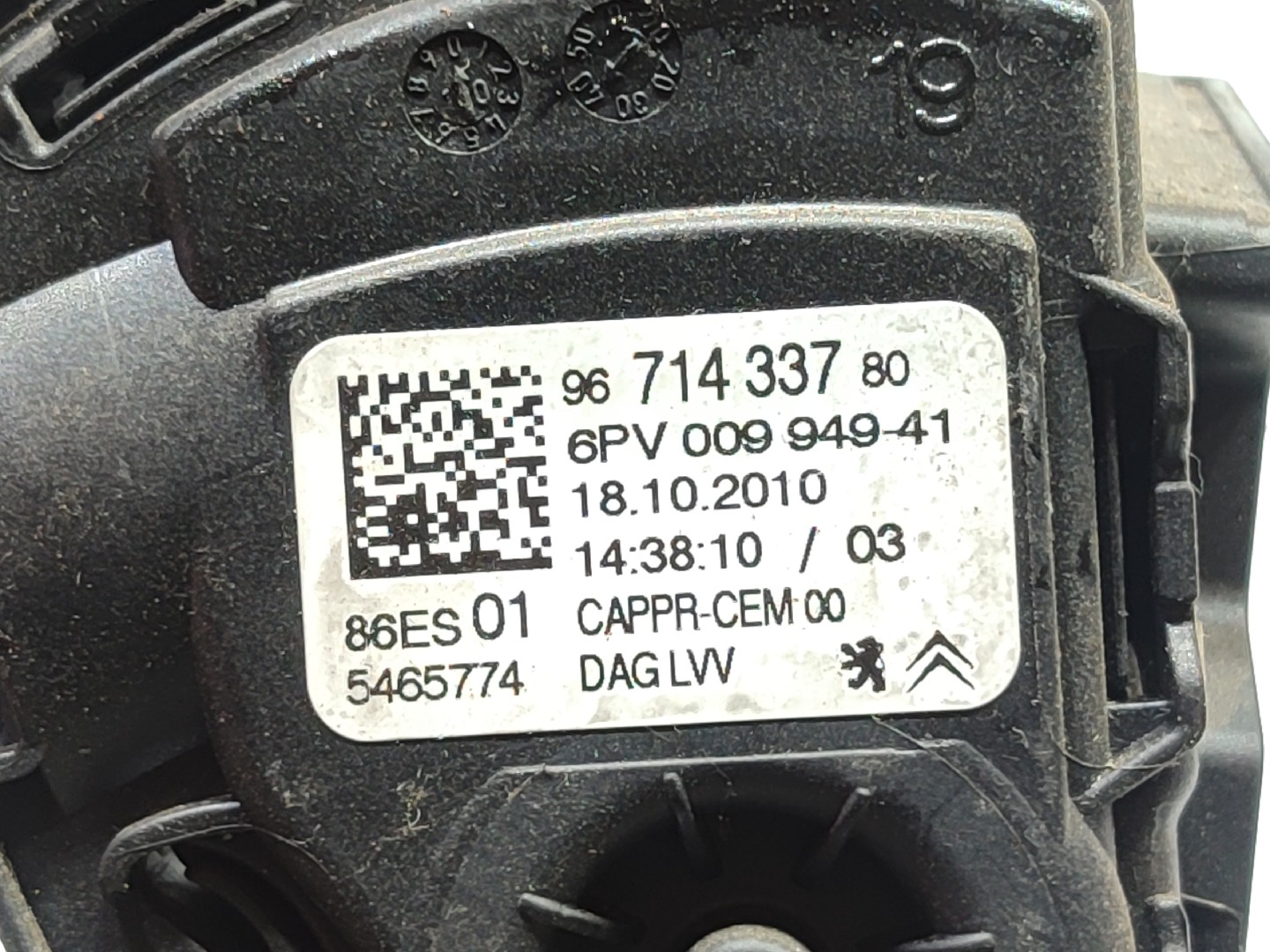 Pedal acelerador CITROËN DS3 Imagem-4