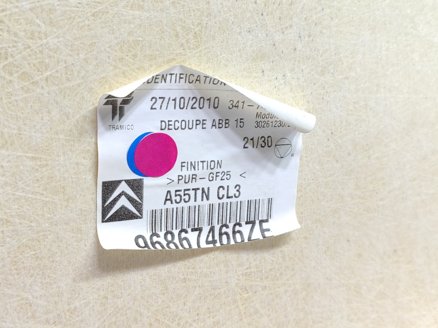 Revestimiento del techo CITROËN DS3 Imagem-6