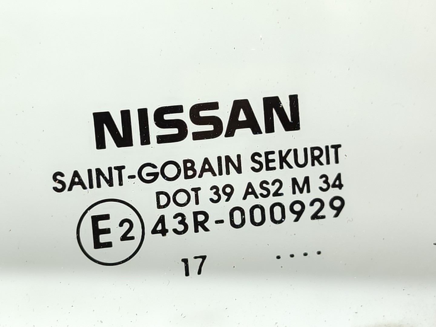 Vetro porta anteriore sinistra NISSAN Micra V (K14) Imagem-1