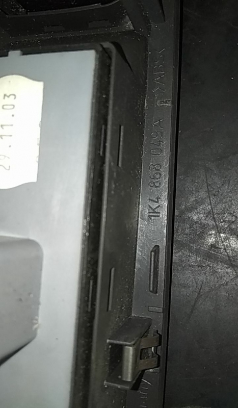 Commande / interrupteur lève-vitre Avant gauche VOLKSWAGEN Golf V (1K1) Imagem-1