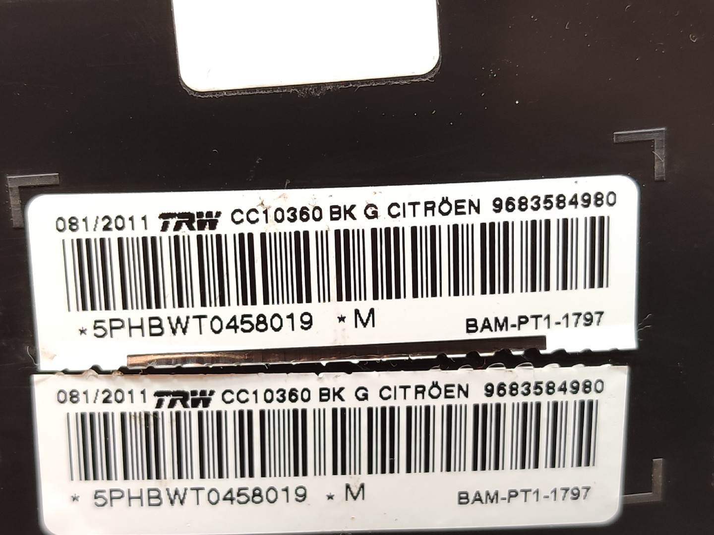 Airbag  Droite CITROËN DS3 Imagem-3