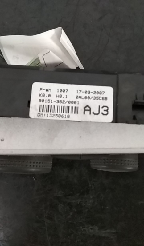 Botón / interruptor de aire acondicionado OPEL Astra H Sedan (L69) Imagem-2