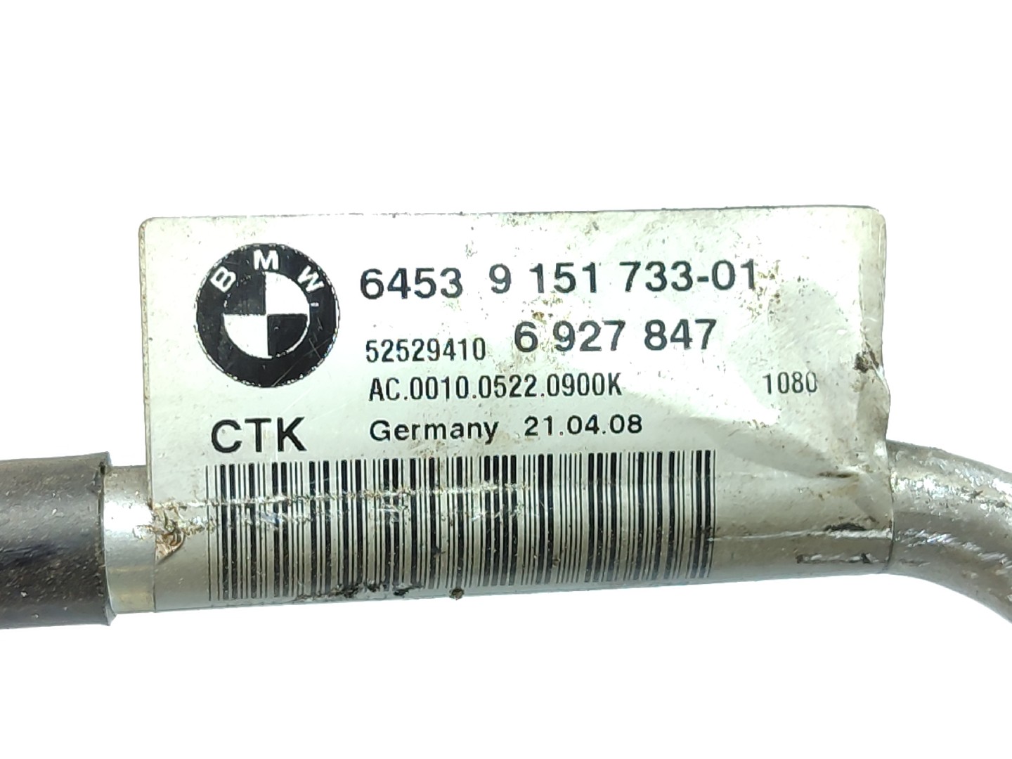 Tubo aria condizionata BMW 3 (E90) Imagem-1