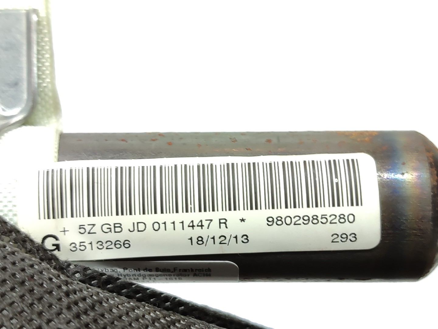 Airbag cortina esquerdo PEUGEOT 508 SW Imagem-2