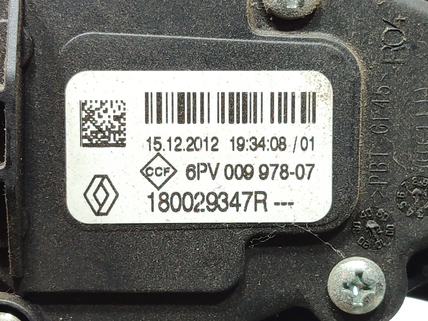 Pédale d'accélérateur RENAULT Clio IV (BH_) Imagem-3