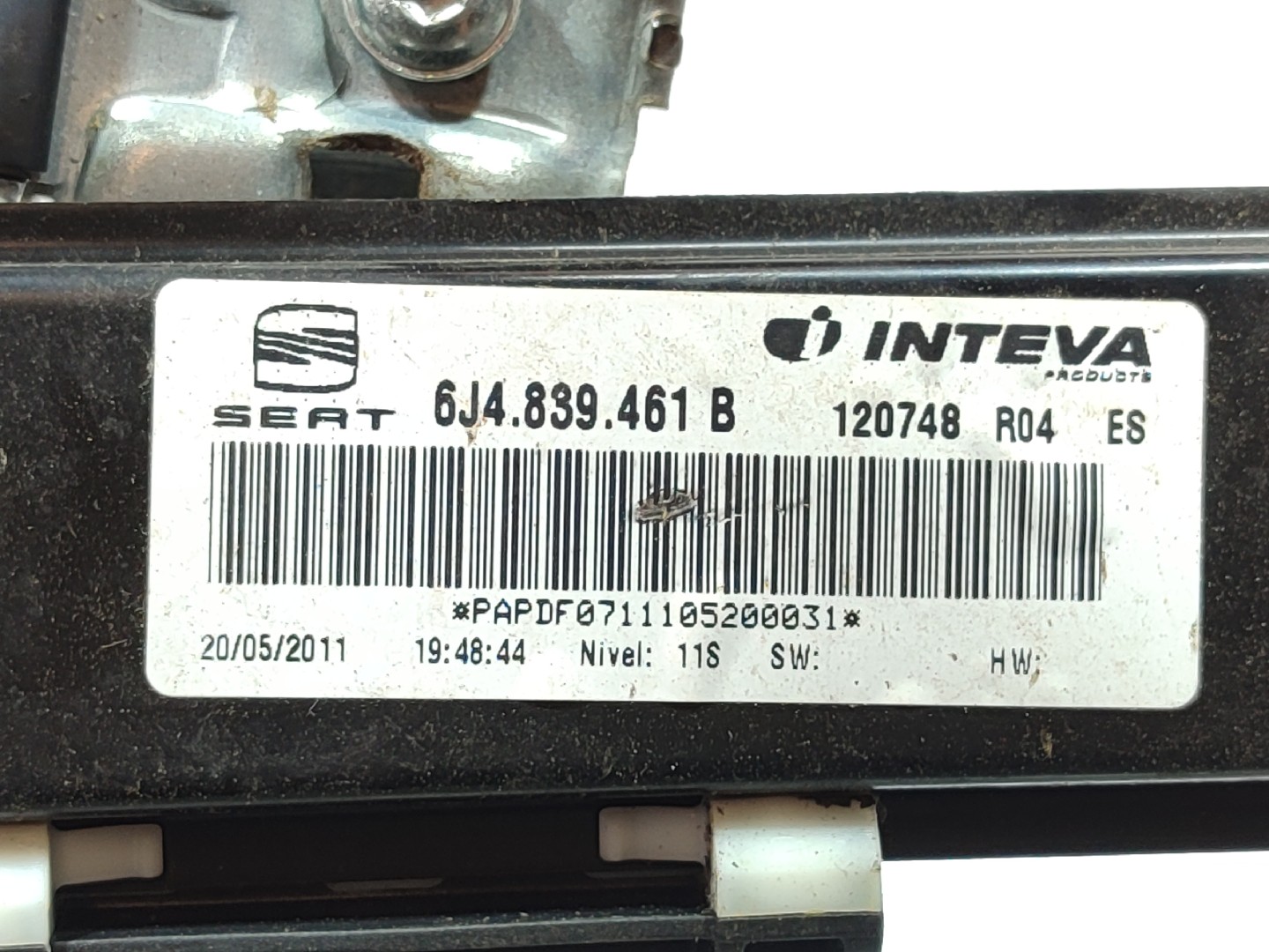 Elevalunas trasero izquierdo SEAT Ibiza IV (6J5, 6P1) Imagem-2