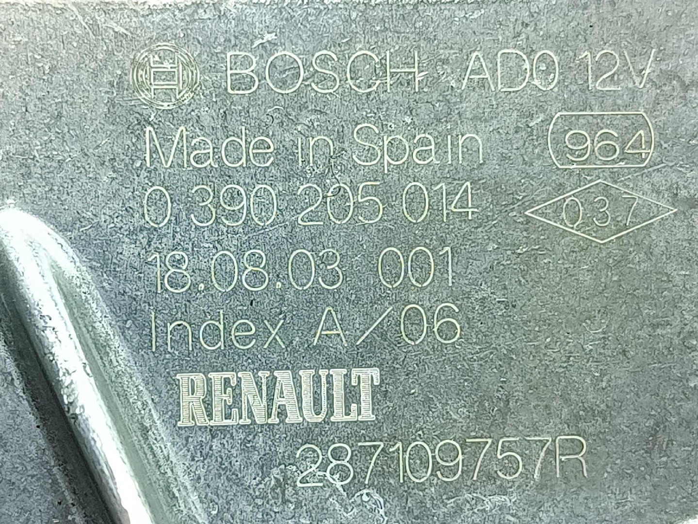 Essuie-glace moteur arrière NISSAN Micra V (K14) Imagem-3