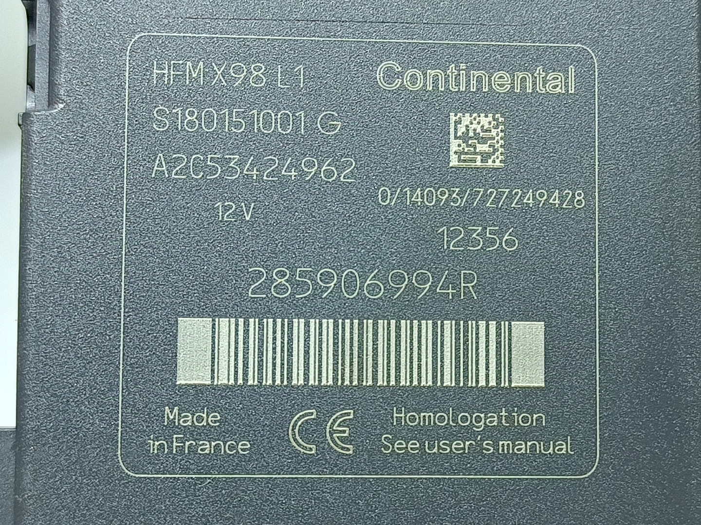 Leitor de chave de ignição RENAULT Clio IV (BH_) Imagem-3