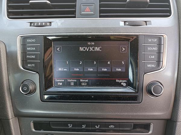 Écran de Navigation VOLKSWAGEN Golf VII (5G1, BQ1, BE1, BE2) Imagem-0