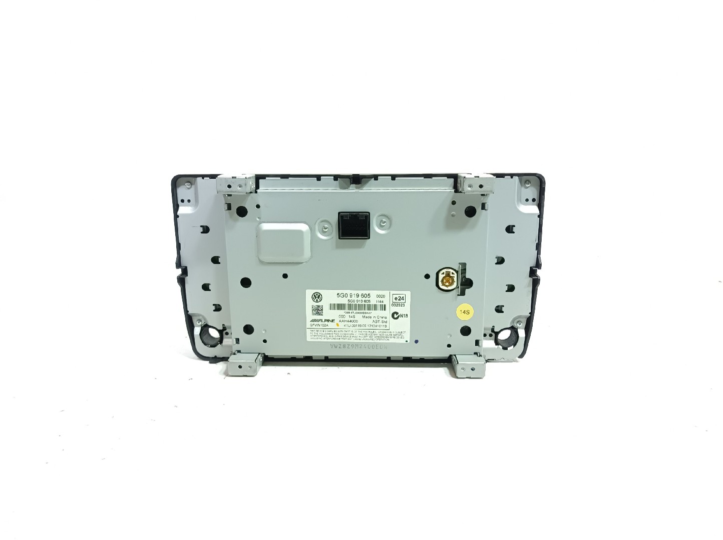 Écran de Navigation VOLKSWAGEN Golf VII (5G1, BQ1, BE1, BE2) Imagem-2