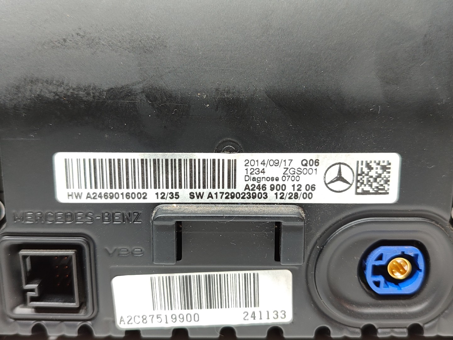 Display Monitor MERCEDES-BENZ Classe A (W176) Imagem-3