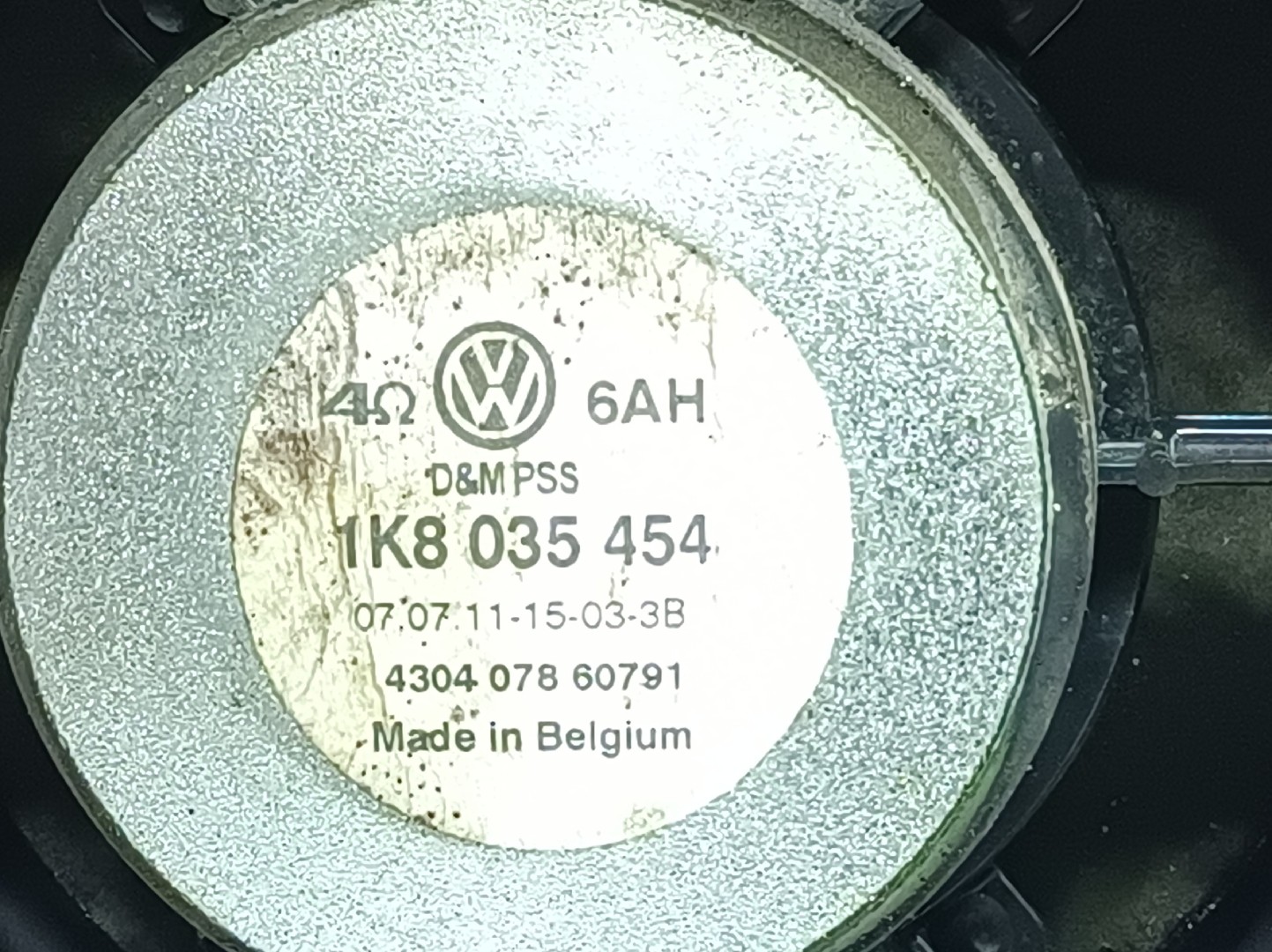 Colonna sonora VOLKSWAGEN Golf VI (5K1) Imagem-4