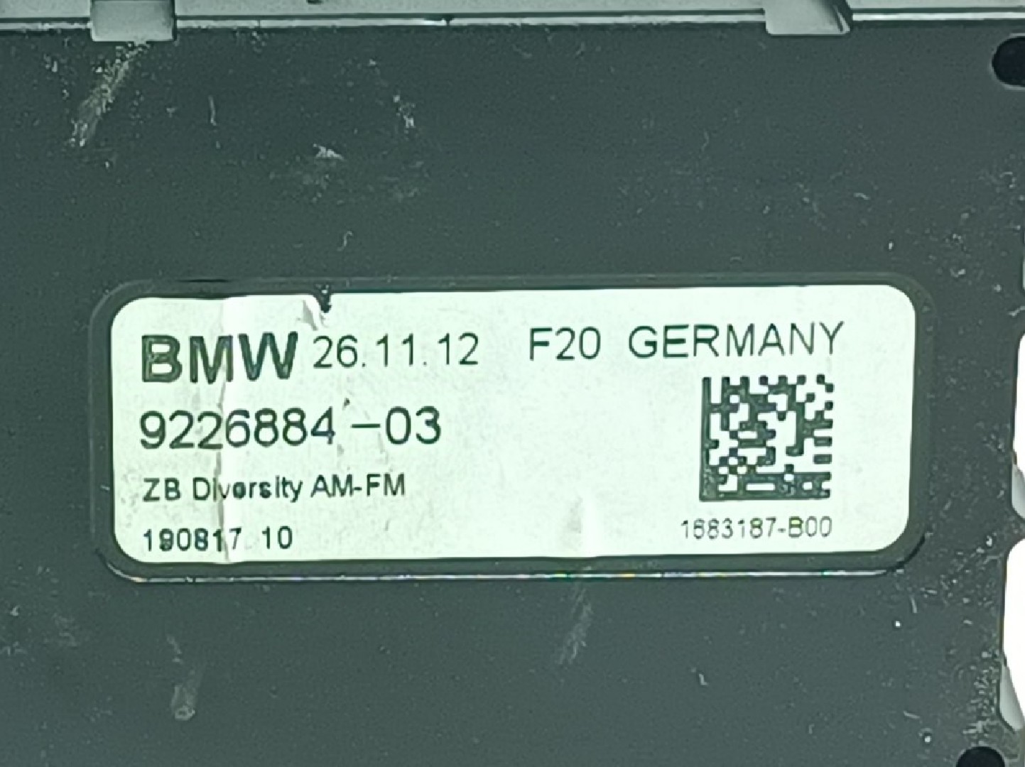 Amplificatore Antenna BMW 1 (F20) Imagem-2