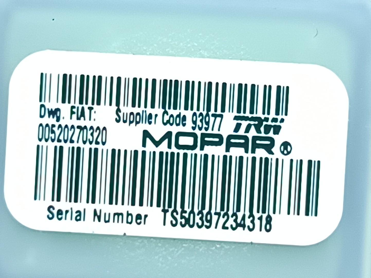 Sensor airbag Delantero Derecho FIAT Tipo Hatchback (357_) Imagem-3