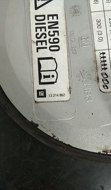 Bouchon/Volet De Trappe De Réservoir à Carburant  OPEL Astra H GTC (L08) Imagem-3