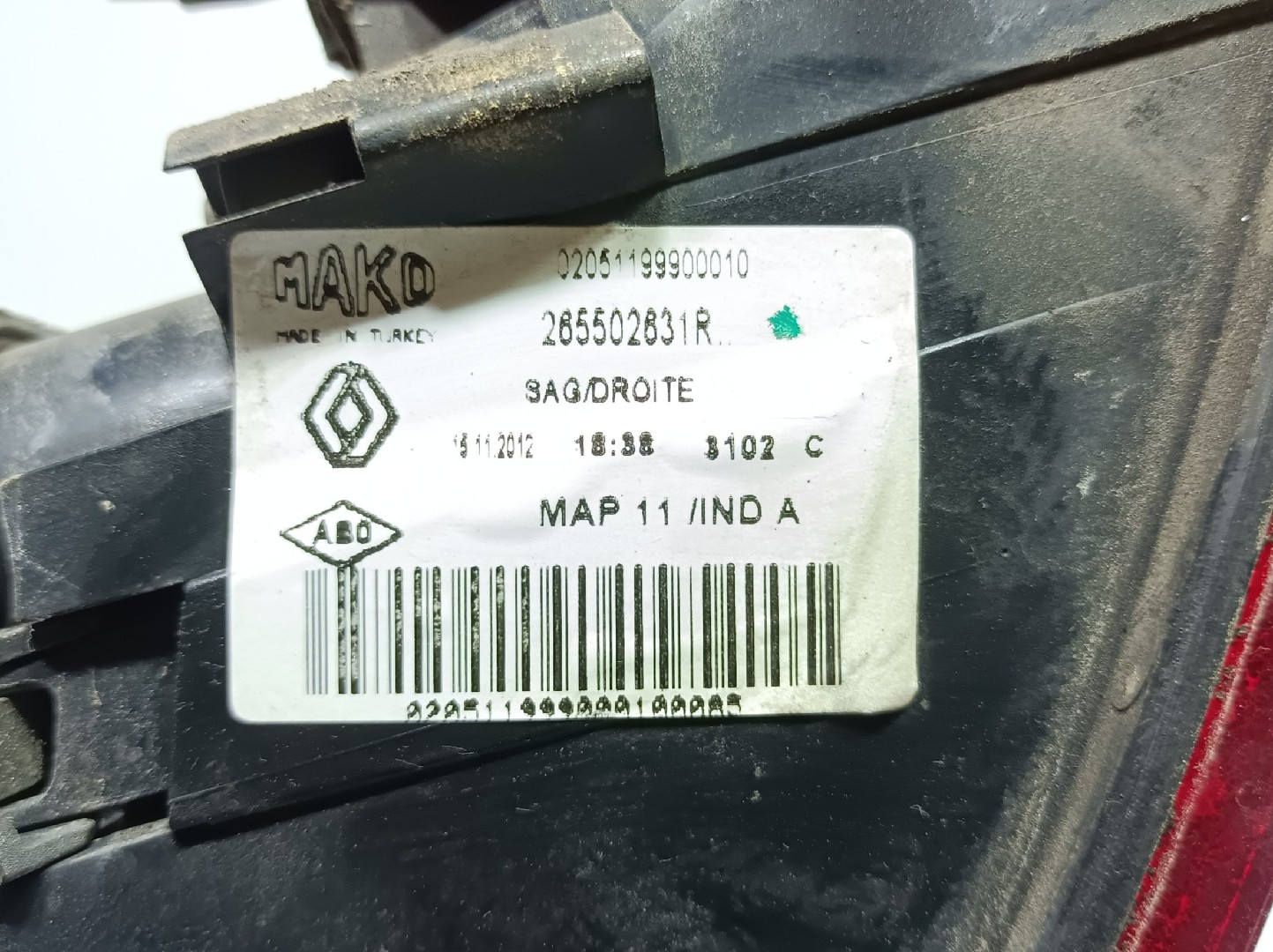 Fanale Destro RENAULT Clio IV (BH_) Imagem-3