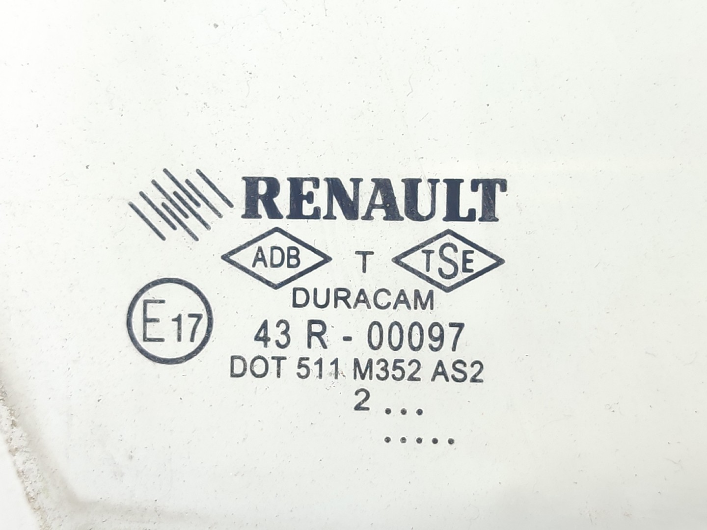 Vetro porta anteriore destra RENAULT Clio IV (BH_) Imagem-1